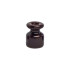 Кабельный изолятор керамика, 19х24 мм, цв. коричневый, EDISEL ИКТК1924