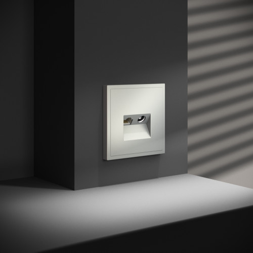 Розетка телев+комп. TV+RJ45 кат. 6, Сталь, S70 Voltum VLS060705