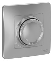 Диммер поворотно-нажимной 400Вт, Алюминий, Blanca SE BLNSS040013