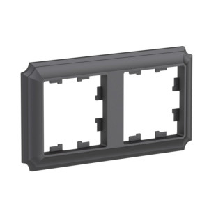 Рамка 2 местная, Базальт, AtlasDesign Antique SE ATN101402