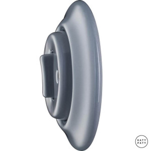 Ретро диммер фарфоровый, пепельно-серый глянцевый, Katy Paty LIGSldm