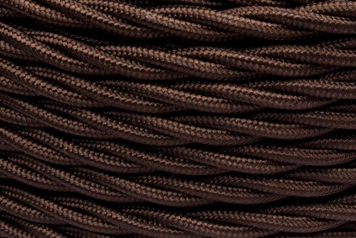Ретро кабель витой UTP Cat.5E комп. коричневый глянцевый (20м) Bironi B1-427-072-U