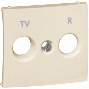 Лицевая панель розетки телевизионной TV-R, слоновая кость, Valena Classic Legrand 774342