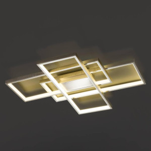 Потолочный светодиодный светильник Eurosvet 90177/3 сатин-никель
