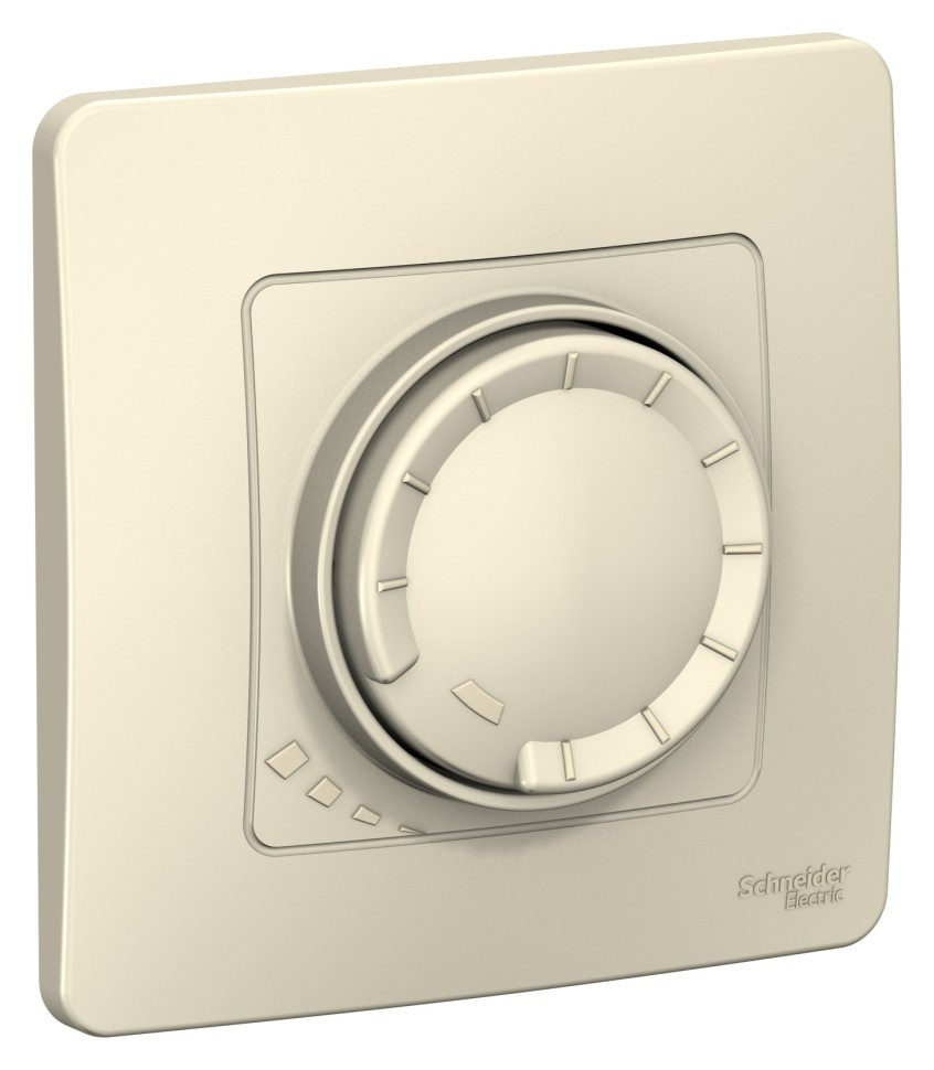 Диммер поворотно-нажимной 400Вт, Молочный, Blanca SE BLNSS040012 Диммер поворотно-нажимной 400Вт, Молочный, Blanca SE BLNSS040012