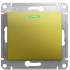 Выключатель 1 кл. с подсветкой проходной, фисташковый, Glossa SE GSL001063