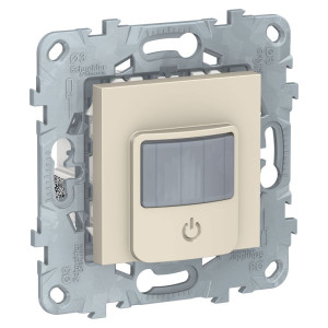 Датчик движения 10А, бежевый, Unica New Schneider NU552544