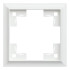 Рамка 1 местная, Белый сатин, Classic Rikett 35910 MW Рамка 1 местная, Белый сатин, Classic Rikett 35910 MW