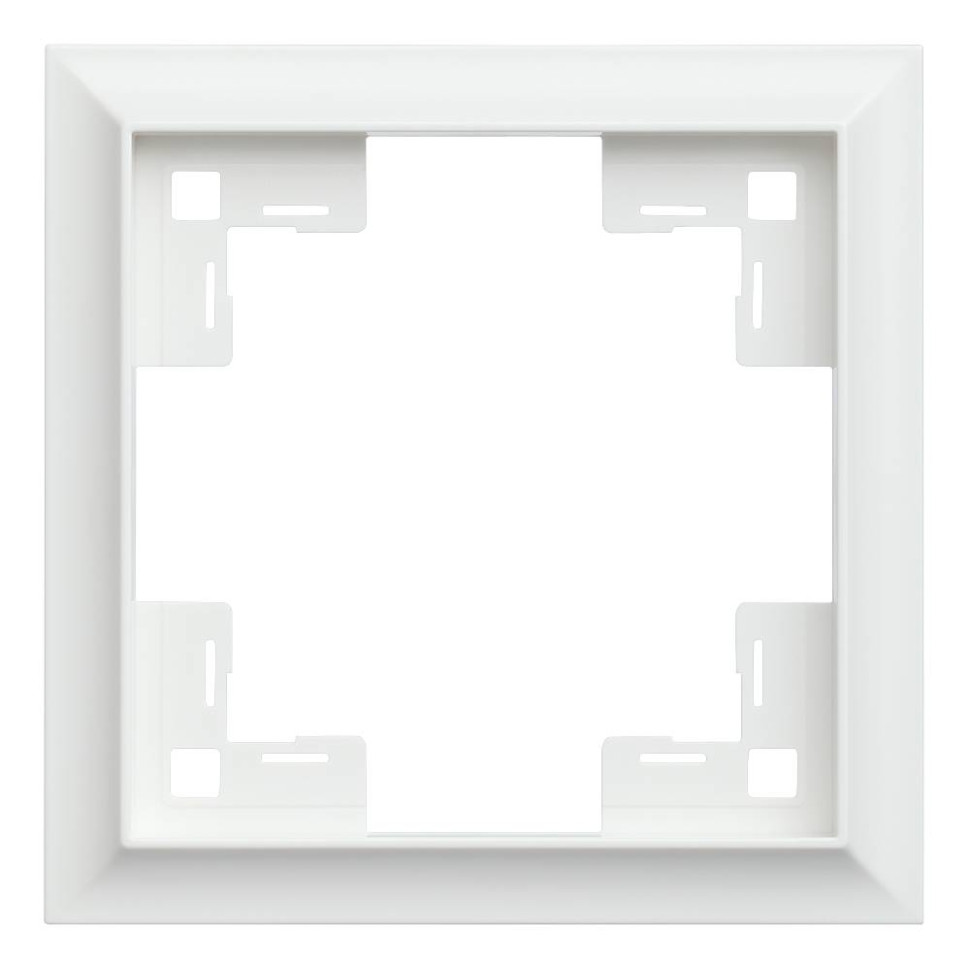 Рамка 1 местная, Белый сатин, Classic Rikett 35910 MW Рамка 1 местная, Белый сатин, Classic Rikett 35910 MW