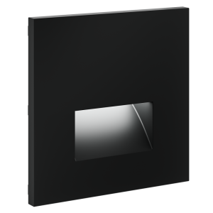 Лицевая панель для подсветки светодиодной, Черный матовый, S70 Voltum VLS002308