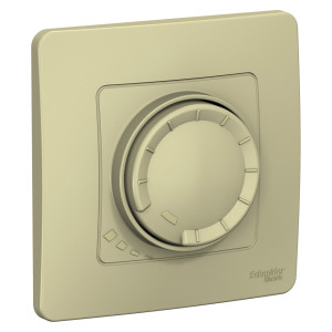 Диммер поворотно-нажимной 400Вт, Бежевый, Blanca SE BLNSS040017