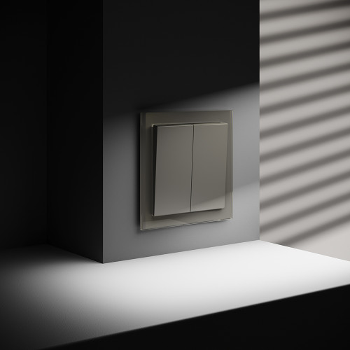 Выключатель перекрестный 2-кл, Шелк, S70 Voltum VLS020504