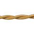 Ретро кабель витой 3x1,5 Золотой, Retrika RP-31503 (1 метр)