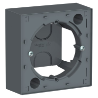 Коробка накладного монтажа 1 местная, Грифель, AtlasDesign SE ATN000700