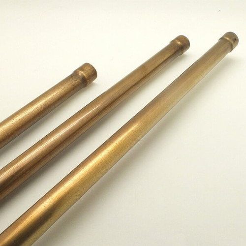 Труба латунная с муфтой для лофт проводки D16 мм. (1 м.), бронза, Petrucci 16x1.0x1000BR (16/1.0/1000BR)