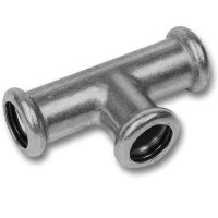 Тройник соединительный D15 мм., сталь, Retrika RMFT-15C