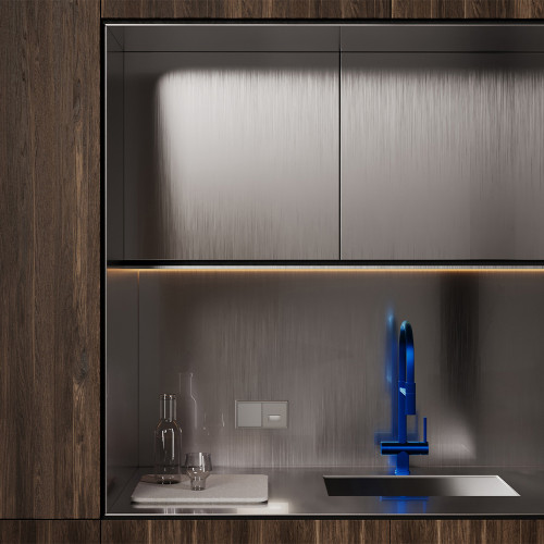 Лицевая панель для подсветки светодиодной, Капучино, S70 Voltum VLS002314