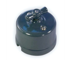 Выключатель керамика 2 кл. (4 положения), Серый, Retrika R-SW-210 Выключатель керамика 2 кл. (4 положения), Серый, Retrika R-SW-210