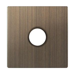 Лицевая панель на механизм розетки телевиз. TV оконечная, Бронза, Werkel W1193012