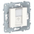 Розетка компьютерная RJ45 Cat. 5e UTP, Белый, Unica New Schneider NU541118 Розетка компьютерная RJ45 Cat. 5e UTP, Белый, Unica New Schneider NU541118