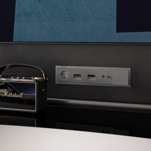 Рамка 5 местная, стекло, Шелк, Voltum S70 VLS110504