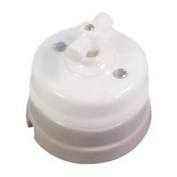 Подъемная коробка для выключателя и розетки, Белый, серия Ideal, Retrika RС1-01001