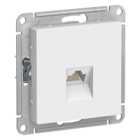 Розетка компьютерная RJ45 Cat. 6e, Белый, AtlasDesign SE ATN000186