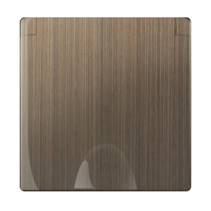Накладка на механизм розетки с крышкой IP44, Бронза, Werkel W1179212