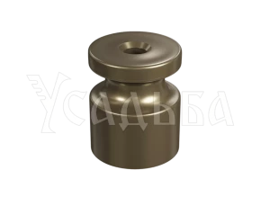 Кабельный изолятор пластик, Бронза, ТМ МезонинЪ Усадьба GE30025-36