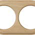 Рамка 2 местная деревянная 92x164, светлый бук Werkel WL15-frame-02 (W0025224)