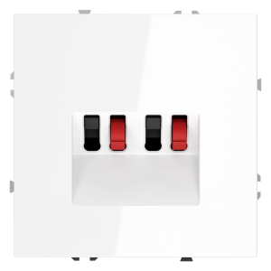 Розетка акустическая 4-местная, Белый матовый, S70 Voltum VLS060302