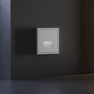 Лицевая панель для подсветки светодиодной, Серый, S70 Voltum VLS002316