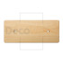 Накладка 3 местная деревянная на бревно D260 мм, береза без тонировки, DecoWood НО260-3