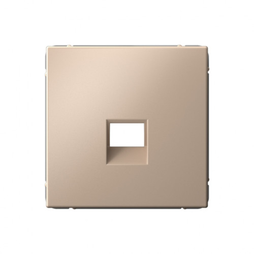 Лицевая панель для розетки компьютерной RJ45 Keystone, Песочный, ArtGallery SE GAL001284
