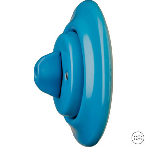 Выключатель поворотный 1 кл. проходной, ярко-синий глянцевый, Katy Paty NIARG6