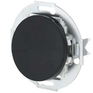 Выключатель кнопочный 1 кл., Черный, Vintage LK Studio 880108-1