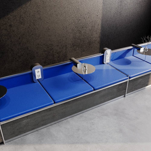 Рамка 3 местная, пластик, Белый глянцевый, Voltum S70 VLS100301