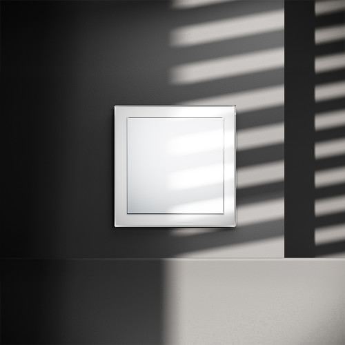 Выключатель 1-кл, Белый глянцевый, VOLTUM S70 VLS010101