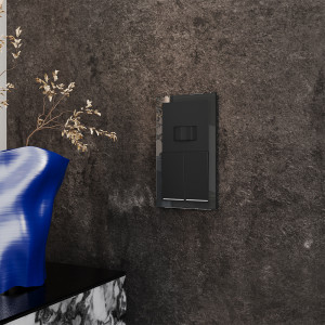 Датчик движения, Черный матовый, S70 Voltum VLS070508