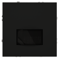 Датчик движения, Черный матовый, S70 Voltum VLS070508