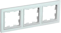 Рамка 3 местная, Жемчуг, Brite IEK BR-M32-K36