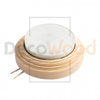 Светильник gx 53, ясень без тонировки, DecoWood НТС1
