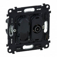 Механизм розетки тв+комп. TV+RJ45 Cat. 6e, Valena INMATIC Legrand 753055