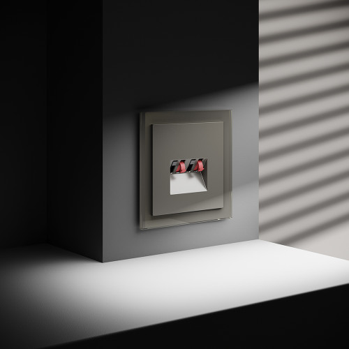 Розетка акустическая 4-местная, Шелк, S70 Voltum VLS060304