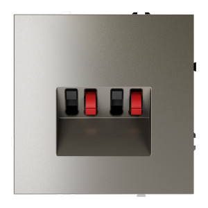 Розетка акустическая 4-местная, Шелк, S70 Voltum VLS060304