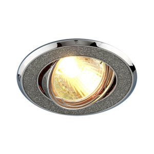 Встраиваемый светильник Elektrostandard 611 MR16 SL серебряный блеск/хром 4607138144147