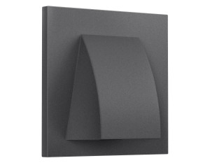 Лицевая панель вывода кабеля, Антрацит серый, Sigma Quant Ambrella Volt SP6658