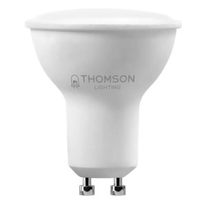 Лампа светодиодная Thomson GU10 4W 4000K полусфера матовая TH-B2104