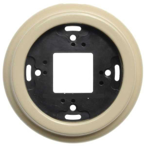Рамка 1 местная керамика, овал, Слон. кость, Retrika R1С-01005