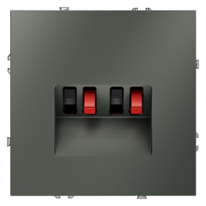 Розетка акустическая 4-местная, Титан, S70 Voltum VLS060306